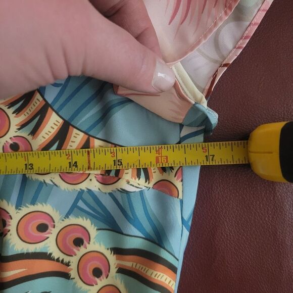 Colorful Tiger Print Dress - Picture 11 of 14